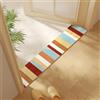 QHanky Tappeto Bagno Antiscivolo 30x80cm,Tappeto Doccia Super Assorbente Diatomite,Tappetino Lavabile,per Bagno,Cucina,Camera da Letto,Soggiorno (Multicolore D)