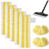 LIAILA Set di 7 panni in microfibra compatibile con i pulitori a vapore per Kärcher EasyFix SC1 SC2 SC3 SC4 SC5, per karcher vapore, 5 panni pavimenti + 2 panni manuali lavabil