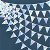 pinkblume 32 Ft - Ghirlanda olografica, in tessuto iridescente, per matrimonio, baby shower, addio al nubilato, fidanzamento, discoteca, Euphoria Galaxy Party Supplies