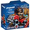 PLAYMOBIL City Action Vigili del Fuoco Speed Quad 71090