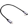 Akyga Negozio Cavo USB tipo C / USB tipo C 30 cm AK-USB-53 60W Mesh