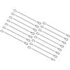 PATIKIL 20Cm Cavo Di Sicurezza Con Lucchetto, 15Pc Cavo D'Acciaio Inossidabile Da 2Mm Di Diametro Con Doppio Anello Per Illuminazione Palco Lucchetto Valigia, Nero