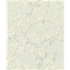 Rasch Carta da parati 456769 - Carta da parati in tessuto non tessuto con piccoli fiori delicati in beige e bianco della collezione Country Charme