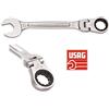 USAG 285 KF CHIAVE COMBINATA A CRICCHETTO SNODATA FISSA E STELLA SNODO COMBINATE-18