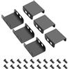 YAODHAOD Supporto per doppia ventola, 8 cm/9 cm, supporto per scheda grafica, 6 pezzi (doppia staffa)