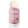 Delia Cosmetics - Sunny SPF 15 - Smalto per Unghie 06 - Protezione UV, Formula Rinforzante 2in1, Asciugatura Rapida, Alta Lucentezza, Fino a 7 Giorni di Tenuta - 11 ml