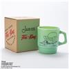 Fire King Rare Fire King Snoopy Matrioske Tazza Peanuts 70th DA UOMO Best Friend Jade-Ite