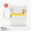 Fire King Rare Fire King Snoopy Matrioske Tazza Peanuts Cheers! Latte Bianco 2017 Da Japan
