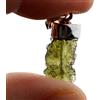 Moldavite - 9.5 Carati - Pendente Tektite - Repubblica Ceca - Argento 925