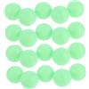 VICASKY 20 Palline da Ping Pong Luminose in Abs Riutilizzabili con Alta Rimbalzo e Resistenza, per Feste Notturne e Attività Sportive All'aperto