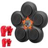Gralara 1 Pezzo Boxing Bersaglio Musicale Elettronico Pugni Montato Parete Box MMA Materiale Durevole Adatto per Fitness