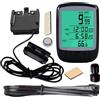 Generic Tachimetro e contachilometri per biciclette, schermo LCD cablato impermeabile, monitor digitale durevole, tracciamento accurato del chilometraggio, computer portatile multifunzione da ciclismo |