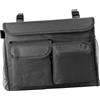 Nsaroche Borsa Manubrio Bici per Laptop Borsa a Tubo Frontale Bicicletta Portaoggetti per Cellulare Borsa Posteriore Telaio Bici in Poliestere Impermeabile E