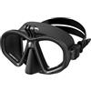 FewNvWa Maschera Subacquea Occhiali da Immersione Silicone Temperato Vetro Leggera Staffa Fotocamera AntiGraffio Adatta Uomo Acquatici Snorkeling, Nero