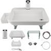 Générique Lavello da campeggio portatile - robusto ad ampia apertura, lavello mobile per stazione di lavaggio delle mani, lavabo esterno per giardino, barbecue, cortile, , avventura, vasellame, pulizia