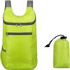 Yhenlovtt Zaino impermeabile in poliestere, 10 l, facile da trasportare, per sport, pieghevole, compatto, con comodo trekking all'aperto (verde)