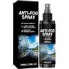 Generico Spray antiappannamento per occhiali - 100ml Universale ad azione rapida e di lunga durata - Sbrinatore finestrini auto - per parabrezza, specchietti retrovisori, visiere, guida all'aperto, nuoto