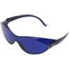 HEEPDD Ball Finder Blu Lenti Professionali Occhiali PC Montatura Opaca Protezione per gli Occhi con Custodia con Cerniera per Golfisti Facile Tracciamento della Palla Sul Prato in Erba dei Fairway