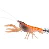 Nexbrill Esca da pesca per gamberi in ABS TPE a lento lavandino con rivestimento UV effetto luce notturna e compatibilità multi-acqua (04)