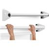 POTENZA Barra per trazioni a muro | ApexPro PullUp Bar | barra in acciaio | fino a 180 kg | Prodotto in UE (Bianco)