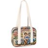 TropicalLife America Vintage Poster Piccolo Sport Duffel Borse Vintage Auto Mini Gym Bag Leggero Casual Tote Travel Sport Organizer Bag per Bambini Ragazze Ragazzi Donne Uomini