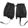 Rcniso Ghette per Gambe Regolabili Resistenti Fascia Elastica Paraspruzzi per Esterni per Scarponi Escursionismo Nero.