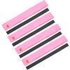 BTOSEP 4 nastri resistenti per impugnatura per racchette per bambini, ad alta adesione e assorbimento del sudore, adatti per racchette per bambini (rosa)