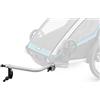 Thule Chariot - Braccio frizione per bicicletta Cross o Lite, colore nero, argento