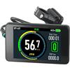 Garpotic T8 Colorato E Per La Bici Display LCD Elettrico Per Pannello Strumenti 24V 36V 48V 60V 72V Schermo per V5.2 Per Controller KDS 5S Protocollo Per Parte