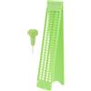 HAPINARY Tavoletta per Scrittura Braille Portatile in Plastica Leggera 4 Righe e 28 Celle, Set per Ciechi, Strumento Utile per Scrittura Braille e Apprendimento