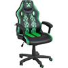 phoenix group AG Minecraft - Sedia da gioco, girevole e imbottita, 61 x 102-112 x 62 cm