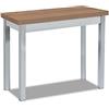 ASTIMESA Tavolo da Cucina a Libro Senza cassetto e Piano in Legno Laminato, Rovere Tenesse, 80 x 40 cm a 80 x 80 cm