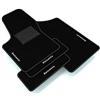 Generico Tappetini compatibili con Fiat Seicento 1998-2010, kit tappetini auto personalizzati, set tappeti in moquette, tappeto auto
