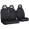 Union Textile UNION Coprisedili su misura realizzati per FORD TRANSIT CUSTOM 3 POSTI (1+1 DOPPIO). Perfettamente aderente, resistente, lavabile. Made in Italy. (FR48A)