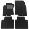 ASC Tappetini Auto Compatibili con Nissan X-Trail III Serie 2014-2020, Moquette, Bordo Antiscivolo, Battitacco in Gomma