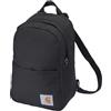 Carhartt Classic Mini, durevole, resistente all'acqua, spallacci regolabili, zaino per tutti i giorni (nero) taglia unica