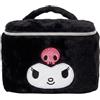 Hello Kitty Kuromi Set di Bellezza Portatrucchi, Trousse da Viaggio con Design in Peluche, Regalo per Ragazze, Donne e Adolescenti