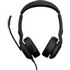 Jabra Evolve2 50 Headset Stereo USB-C/A UC Senza BT, Cablato, 20-20000 Hz