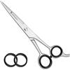 SS INSTRUMENTX forbici parrucchiere professionali, forbici capelli in acciaio inossidabile per taglio di precisione, forbici barbiere per parrucchiere e uso domestico, perfette per taglio dei capelli