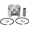 SAANICH Kit di fasce elastiche for pistone da 42,5 mm e 40 mm for la ricostruzione del motore, adatte for motoseghe Stihl MS250 MS210 MS230 MS230C, pezzi di ricambio(42.5mm)