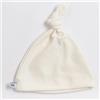 Bamboom Cappellino Neonato Hoodie Elf con Nodo Pure 0m+ - Panna