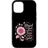 Spirit Led Creations Custodia per iPhone 12/12 Pro Benedetto da Dio amato da Gesù guidato dalla fede spirituale