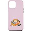 KD Merch Cat Lover Designs Custodia per iPhone 12 Pro Max Gatto In Bento Box Cute Food Lover