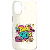 Funny Nineties 90s Costume Party Back to Custodia per iPhone 17 Cube per pattini a rotelle Boombox, stile retrò, stile vintage, anni '90