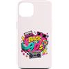 Funny Nineties 90s Costume Party Back to Custodia per iPhone 13 Retro Back to 90s Cassette Boombox Roller Skate Cube