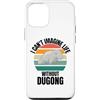 Retro Dugong I Can't Imagine Life Withou Custodia per iPhone 12/12 Pro Vintage Carino Dugongo non riesco a immaginare la vita senza Dugong