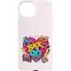 Funny Nineties 90s Costume Party Back to Custodia per iPhone 15 Plus Retro Back to 90s Cassette Boombox Roller Skate Cube