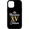 Mis Quince Tatiana Tees Custodia per iPhone 12/12 Pro Mis Quince Tatiana 15 Quinceanera Messicano Compleanno XV Festa