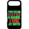 Merch For Gamers Custodia per iPhone Air Sorella & Gamer I Win a entrambi Cute Sibling Christmas Gaming