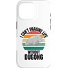 Retro Dugong I Can't Imagine Life Withou Custodia per iPhone 16 Pro Vintage Carino Dugongo non riesco a immaginare la vita senza Dugong
